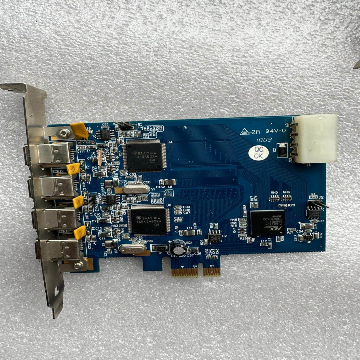 【汇生】IOIFWX2-PCIE10 REV1.1 1394A【议价】