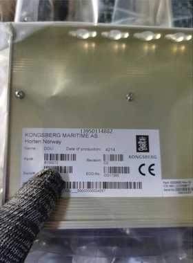 DGU模块 8100272 KONGSBERG模块议价议价~议价