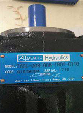 美国ALBERT艾伯特T67BBW-B12-B06-2R00-AIMI叶片泵ALBERT