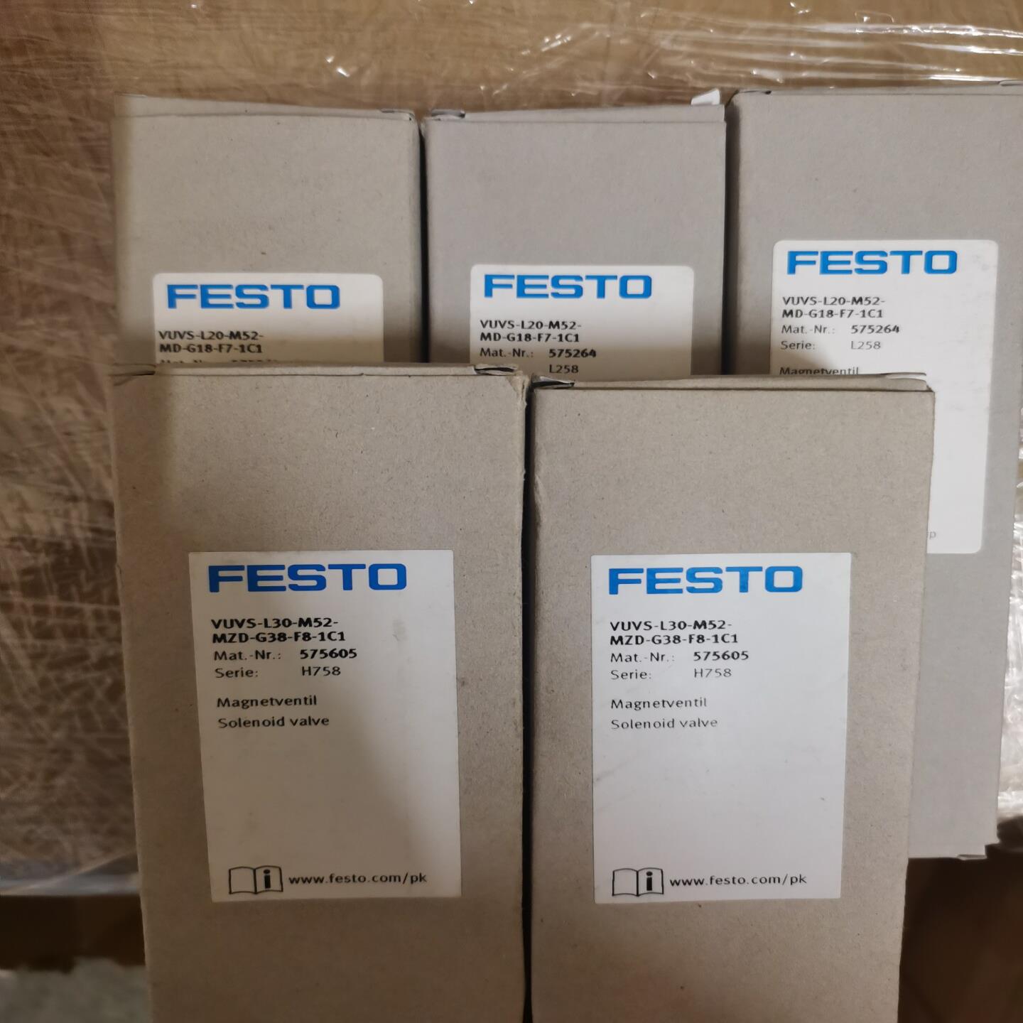 议~费斯托电磁阀！VUVS-L30-M52-MZD-G38-F8