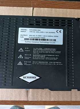 SV630NS1R6I 汇川驱动器 功能完好（耶耶电子）