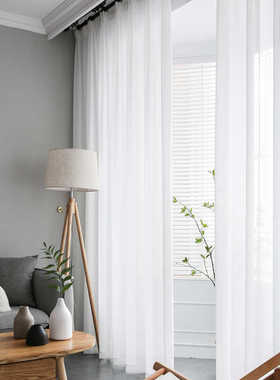 月珑纱新款薄纱纱帘户外白纱窗帘白沙防刮丝防抓纱窗白色金刚窗纱