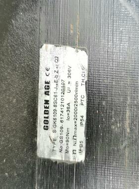 【汇生】登齐永磁伺服电机 S-GK6109-8SC61，拆机电机，好【议价