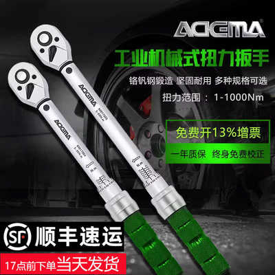 台湾艾德玛扭力扳手机械式自行车高精度扭矩力矩扳手预置可调工具