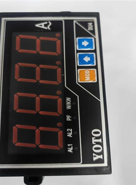 DE8-AA5-R2A DE8 智能电流表 DU4 YOTO DU4-PAA 报警输出电流表