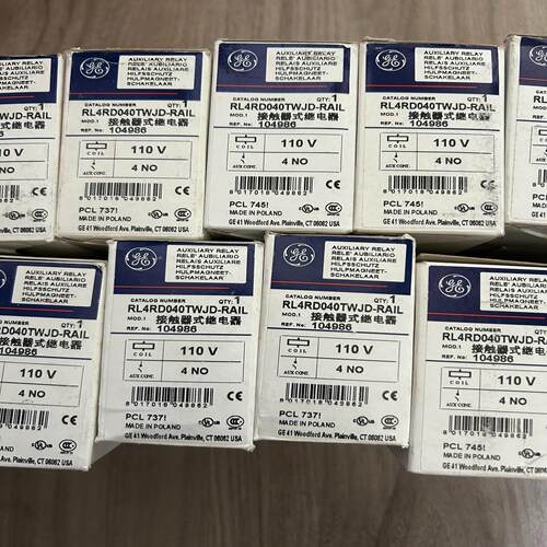 美国GE通用交流接触器RL4RD040T RL4RD（基数电子）