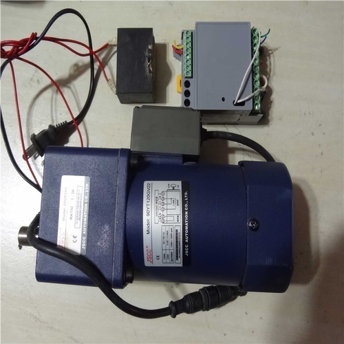 拆机精研JSCC调速电机90YT120GV22  120W 速比20 没配调速器~议价