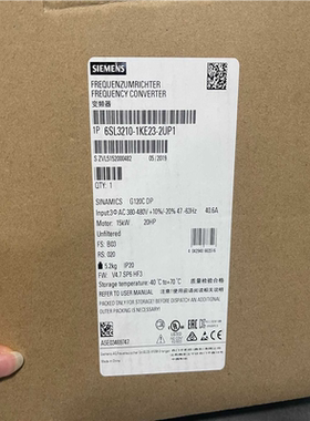 议~6SL3210-1KE23-2UP1 G120C变频器