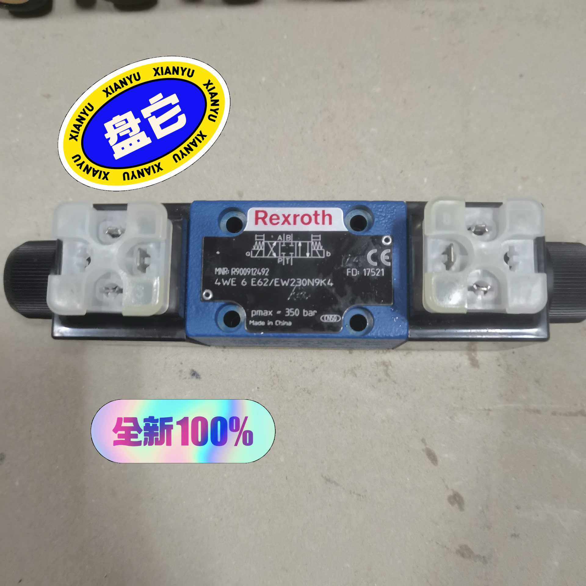 力士乐全新原装正品R900912492 4WE6E62/EW~议价