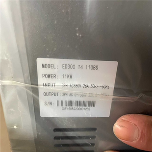 全 询价 欧盛高性能矢量11KW变频器ED300T411GBS