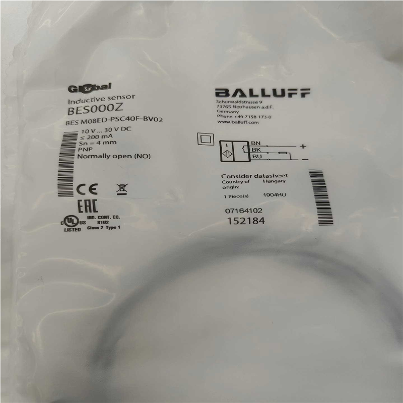 议价全新原装BES000Z巴鲁夫电感式接近开关BES M08ED