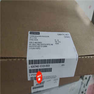 全新未开封6GK7443-1EX20-0XE0现货当天发~议价
