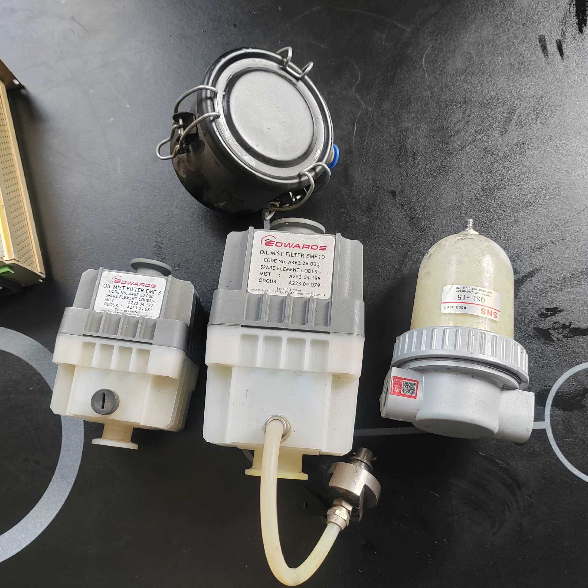 爱德华捕集器Edwards真空泵排气口EMF10 ENF20议价