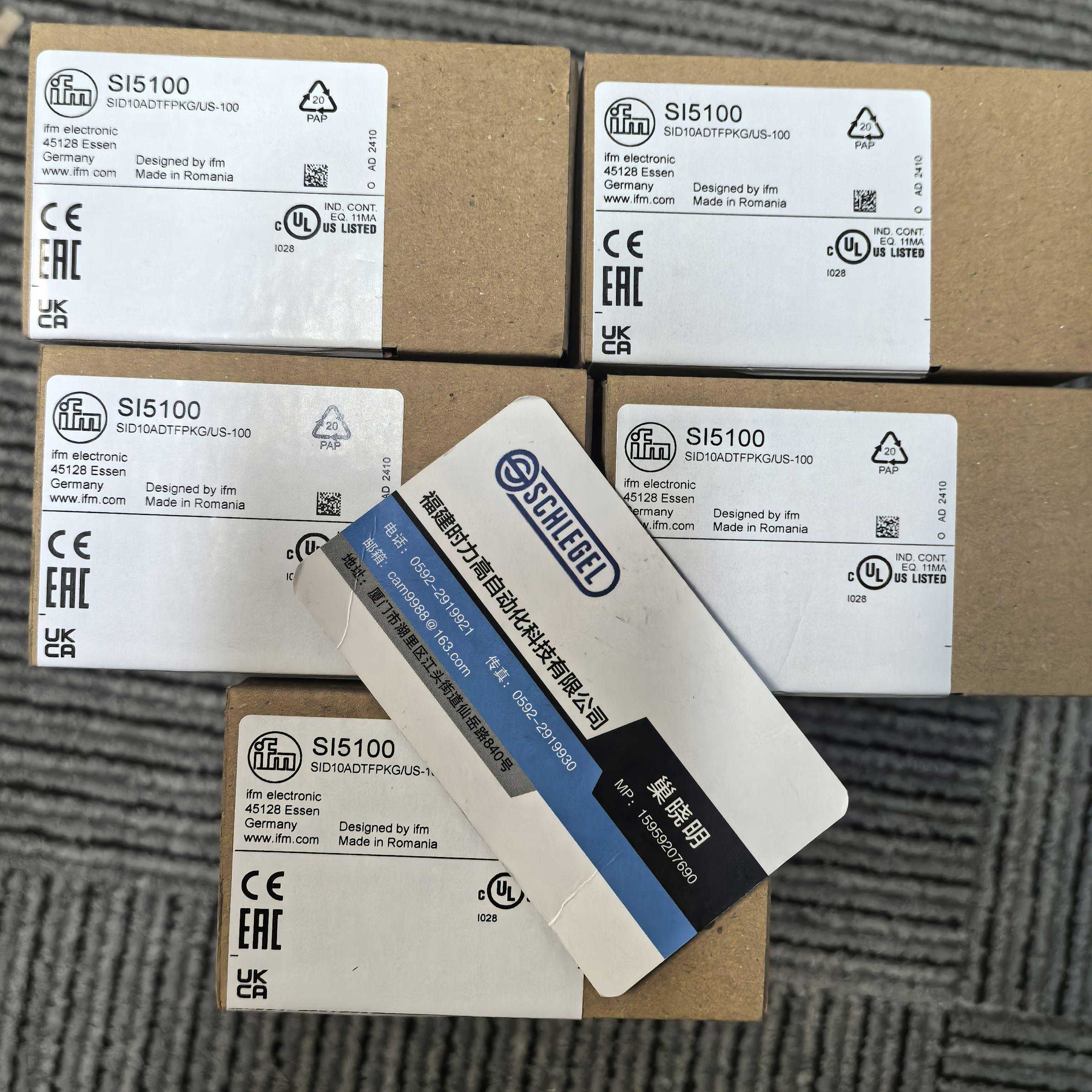 假一罚十 IFM SF5300 AC2024 AC5227 传感器订购品~议价