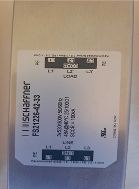 【顺庆】SEW滤波器 FS21226-42-33 NF048-503【议价】