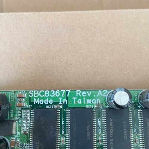 【汇生】包好！艾讯工控机SBC83677 REV.A2  集成CPU【议价】