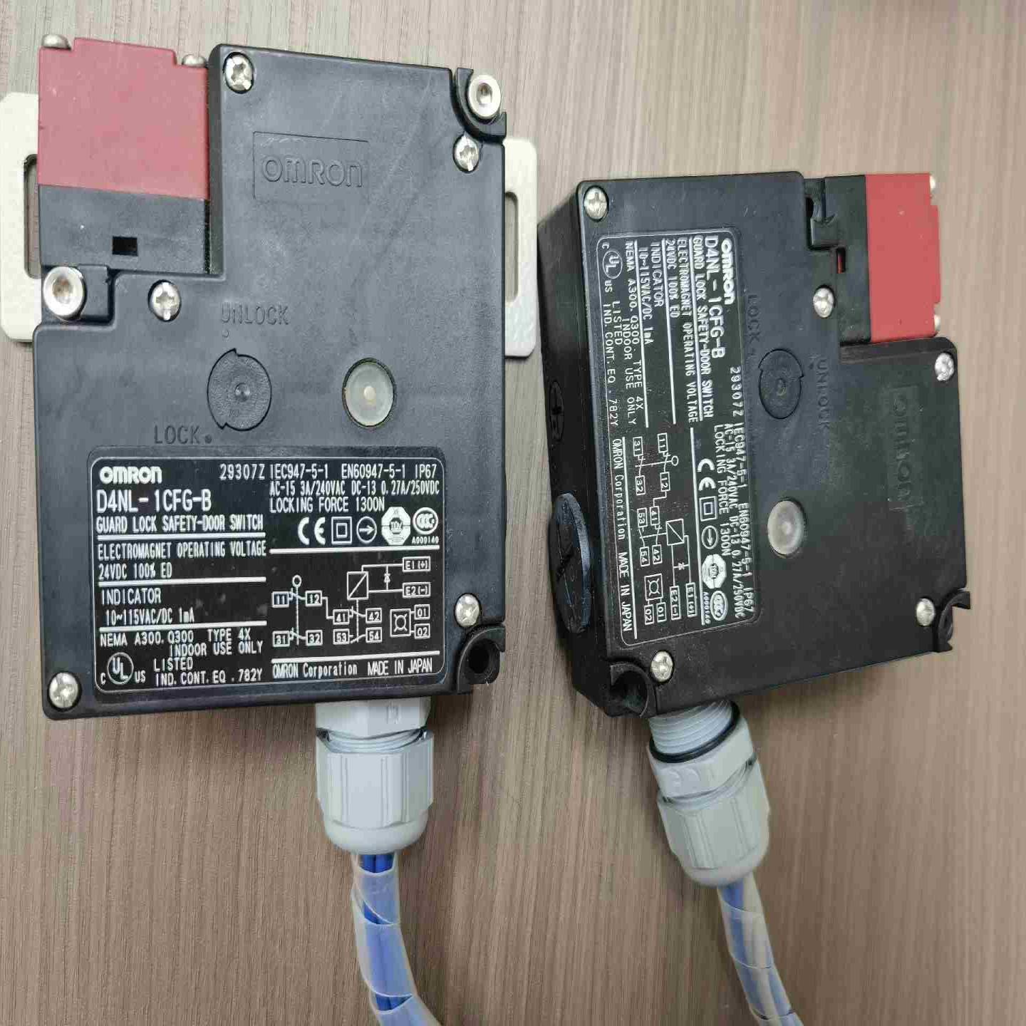 电磁锁安全门开关D4NL-1CFG-B充新用议价