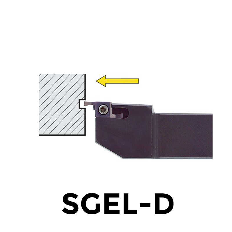 端面槽刀SL1212H/1616H/2020K2525M-D SSR B-SR E