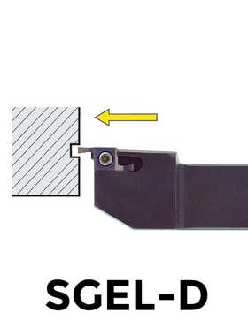 端面槽刀SL1212H/1616H/2020K2525M-D SSR B-SR E