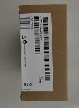 议~6ES7315-2AG10-0AB0西门子CPU模块全新现货