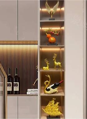 一帆风顺五层中式套装家居高档套装酒柜餐边柜装饰品电视柜乔迁
