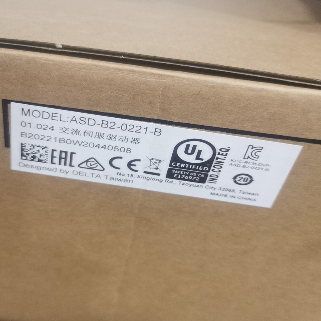 ASD-B2-0221-B台达伺服电机200W驱动器EC(崽崽配件）