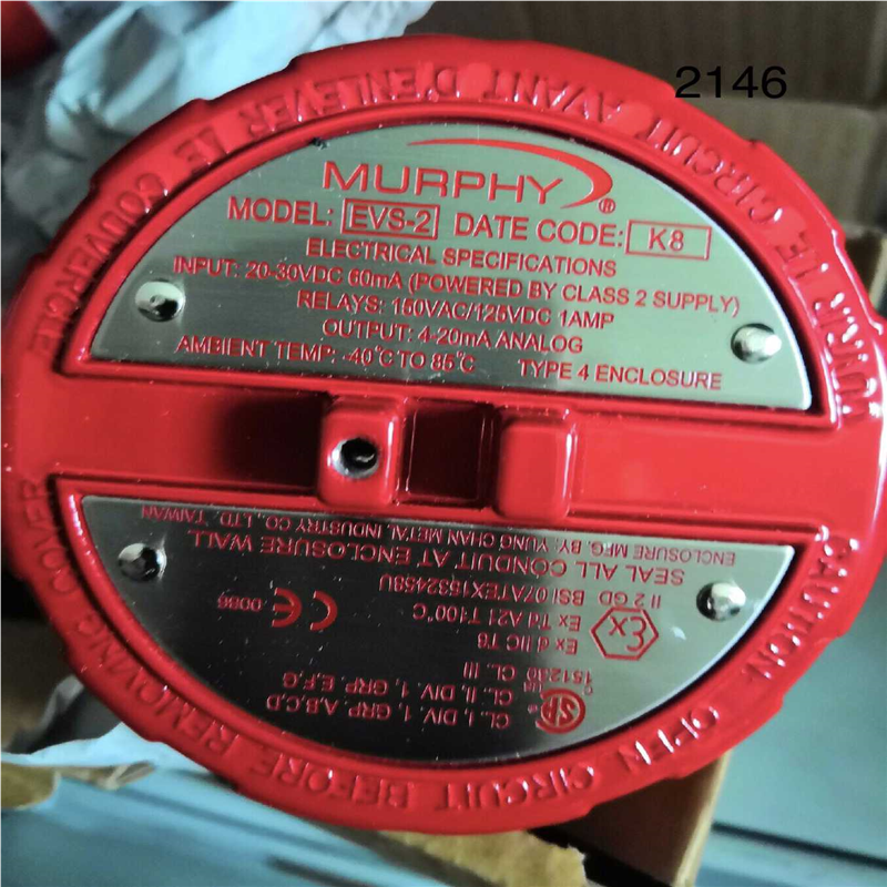摩菲MURPHY  EVS-2震动开关变送器，议价~议价