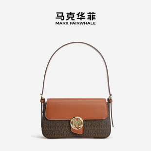 简约单肩小方包法式 马克华菲时尚 通勤斜挎女包 Fairwhale Mark