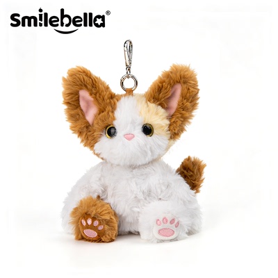 Smilebella三花猫毛绒挂件钥匙扣