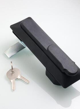 1恒珠黑色0平面锁MS0--1A配电柜锁1电柜MS100-1-门锁