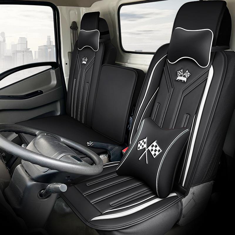 V载货车坐垫套江淮帅QRK铃H330骏轻铃6V3E5E6套V7厢货卡车座四级