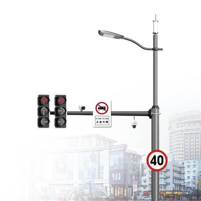 灯综合共杆杆多功能组路灯交通标志牌LED路灯监控合杆红绿信PHX号
