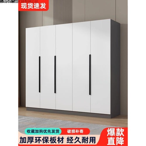 实木儿童简易组装衣柜工厂直销