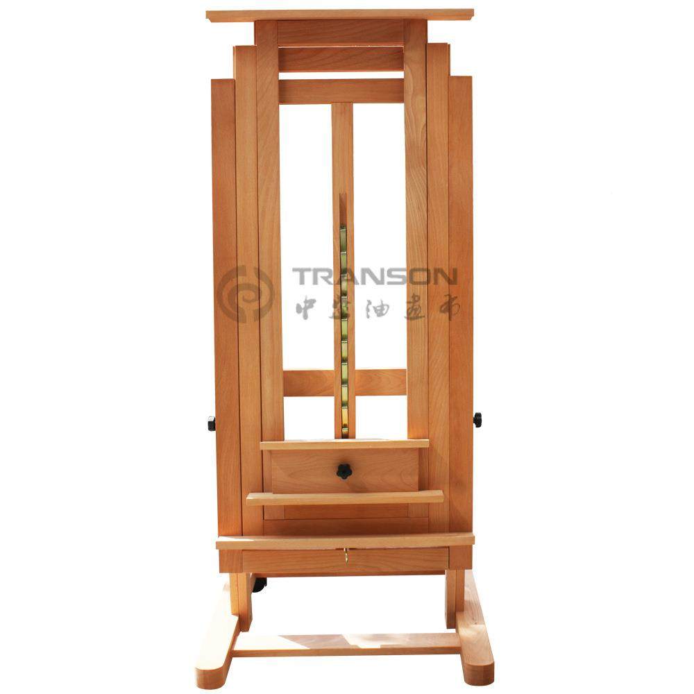 中盛画材DHJ-3平山IMQ衡式国画油画两用降毛升榉大型油画架