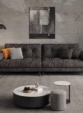 抓高脚云朵沙发厅现客代布艺直排式科KBD技布猫布意沙发