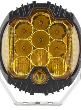 现货人大7灯三面马发光黄色寸90WIVM汽车牧改装LED工作灯直供