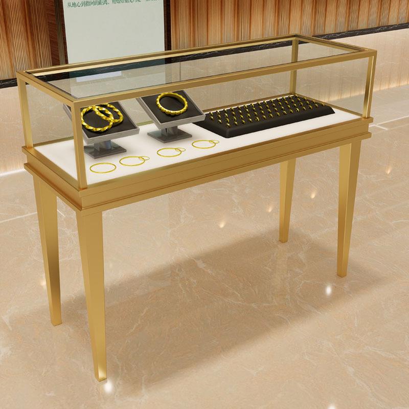 商场玻璃展示柜博物馆拍卖行商品展示柜多场景简约风柜台