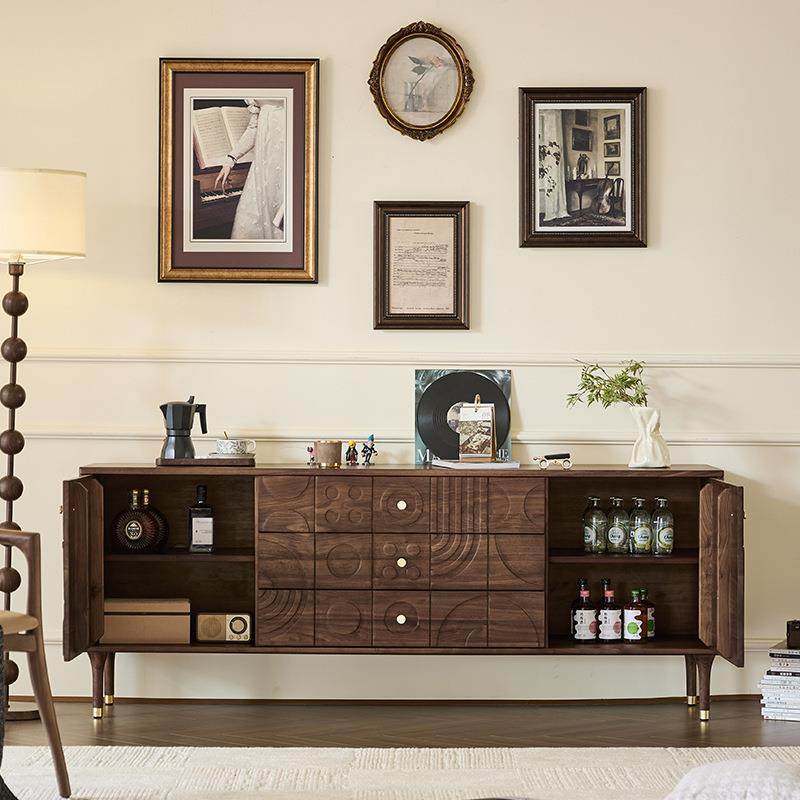 北美黑胡桃全实木边柜现简约樱桃木原木代餐多功储HTU能物收厅纳,鲜花速递/花卉仿真/绿植园艺,割草机/草坪机,淘宝优惠券,粉丝福利购,淘宝优惠卷