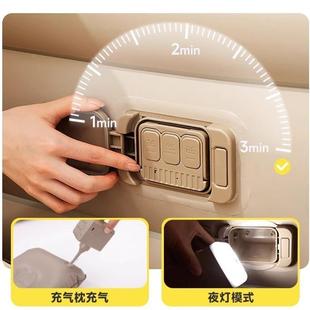 EBSTAY家用充气床露营W用双垫人内置671CY蓄电泵床垫