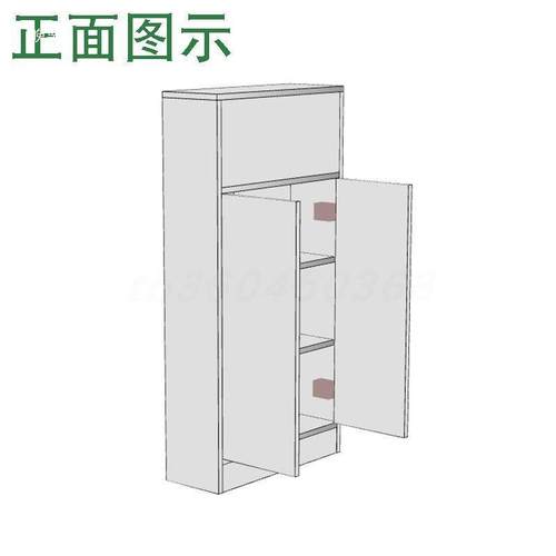 浴柜墙隔断柜侧边柜卫生室间干储物柜置物架干湿分离区160柜子半