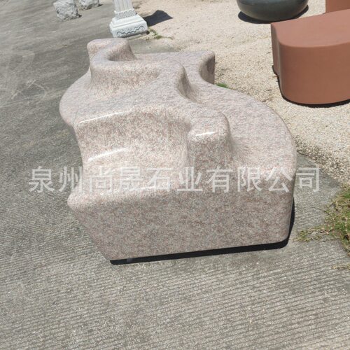 石雕抽象艺术座椅凳子公园装饰