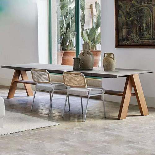 户外阳台藤编桌闲椅花园院露天餐厅餐庭桌椅别酒119店墅休家具组