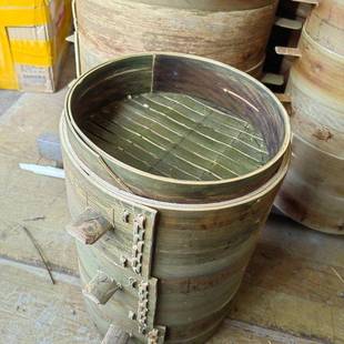 纯手工全包青皮无胶水竹制蒸加笼竹小笼深笼屉竹蒸屉家用蒸BDL笼