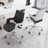 简用约舒适休闲大班商务人体工学升老板椅时尚 可旋转降家LD336