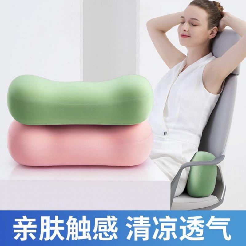Q3Y天然乳胶午睡枕学生午休便携枕头多功能趴睡枕办公室睡觉靠垫