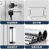 办柜打公123铁皮柜文矮件柜带锁抽屉收纳储物阳台小型工具柜子印