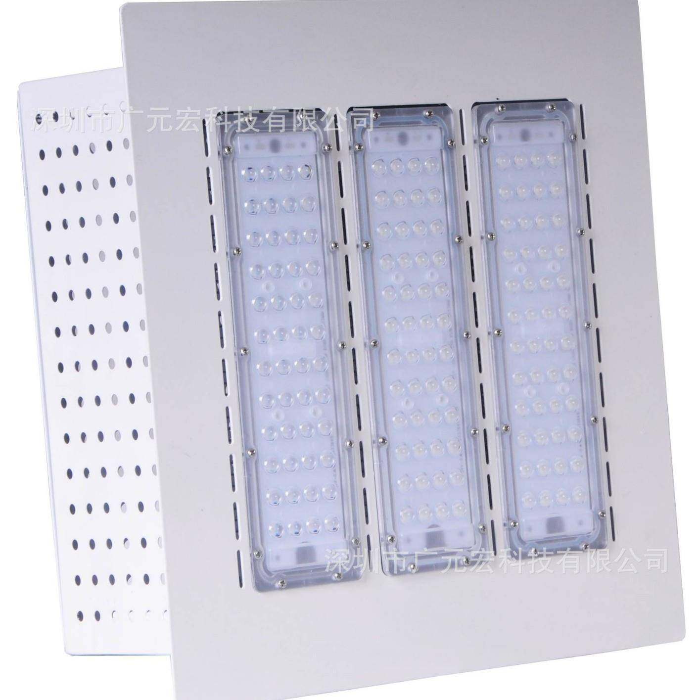 深圳LED嵌入吊装式罩棚加油站1灯式0PWE0W150W200瓦明纬灯吸顶式