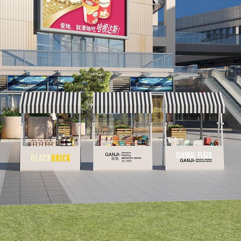 网红户外摆摊架景区摊位公园地摊架市集贩售架夜市摆货架商场展架