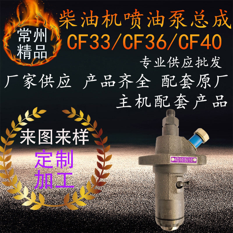 常州常发柴油机喷油泵总成配件