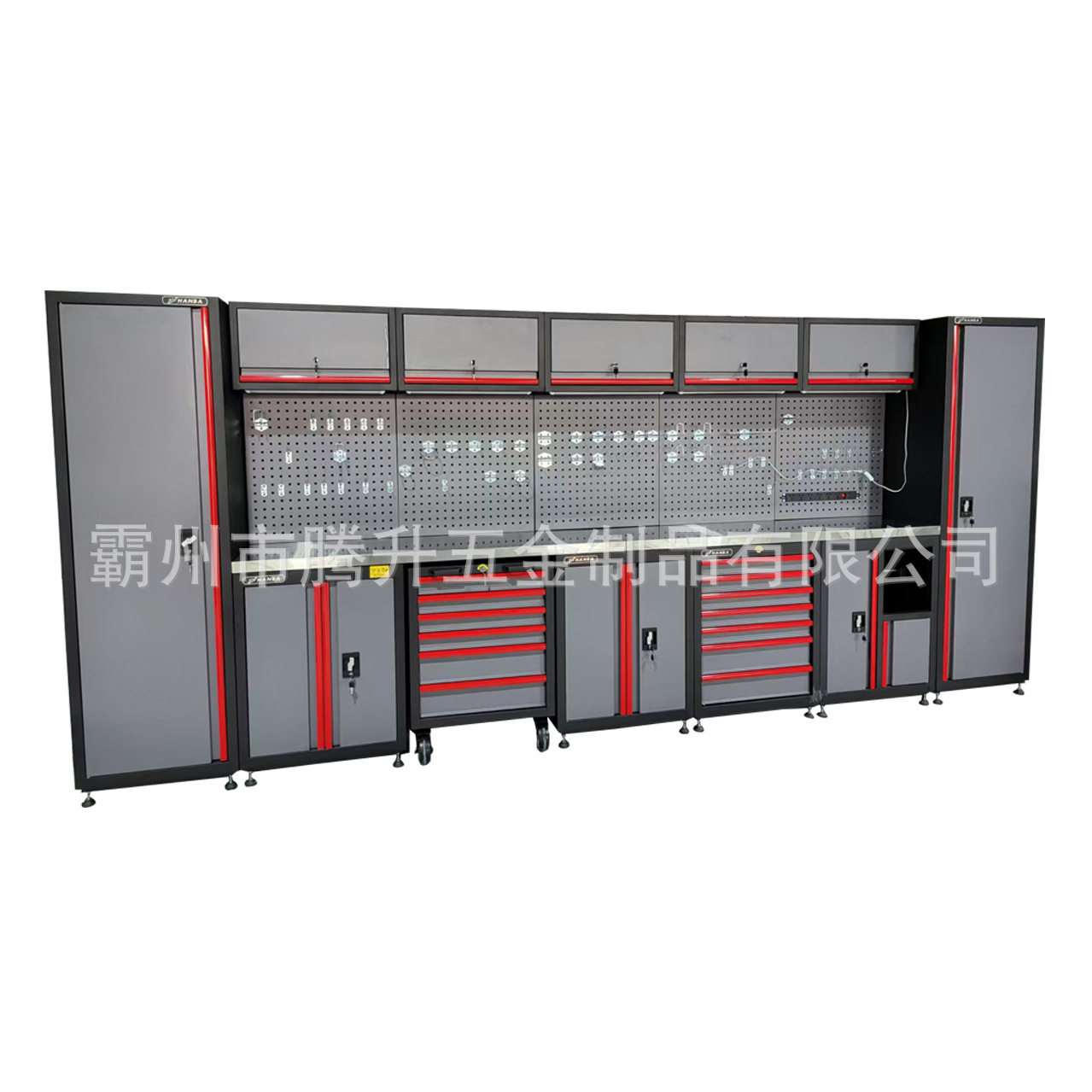 汽车组合工具柜4S店移动工具车抽屉式重型工作台多功能维修工作站